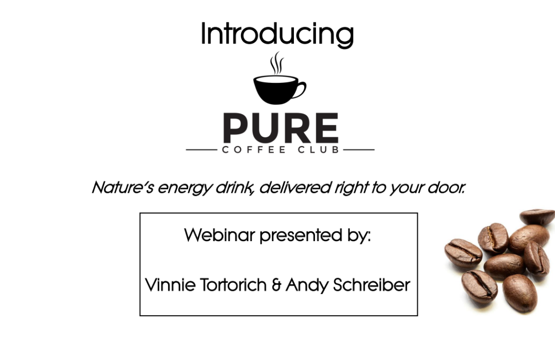 Pure Coffee Club Introduction Webinar